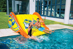 Wow Watersports World Of Watersports WOW SLIDE N SMILE 2 Lane Floating Water Slide