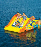 Wow Watersports World Of Watersports WOW SLIDE N SMILE 2 Lane Floating Water Slide