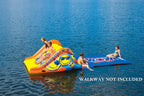 Wow Watersports World Of Watersports WOW SLIDE N SMILE 2 Lane Floating Water Slide