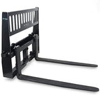 titan attachments pro-duty skid steer pallet fork attachment, 48" fork blades, rate 5,000 lb, quick tach tractor loader
