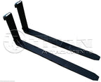 titan attachments pro-duty skid steer pallet fork attachment, 48" fork blades, rate 5,000 lb, quick tach tractor loader