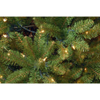 7.5 ft. PowerConnect Kingswood Fir Slim Artificial Christmas Tree with Dual Color LED Lights
