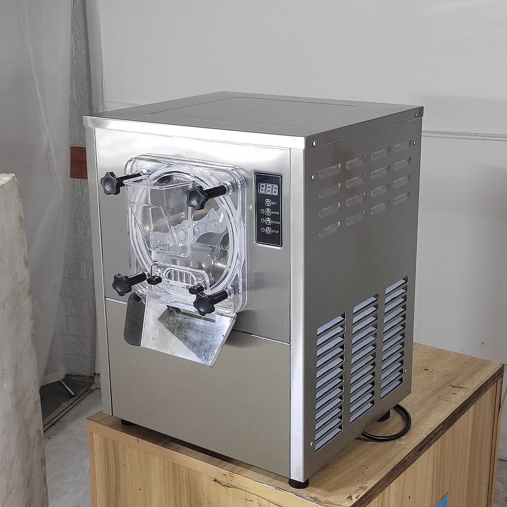 Commercial Desktop Hard ice Cream Machine, Counter top Hard ice Cream Maker, Ice Cream Machine, Snack Food Machine for Restaurant, Snack Bar, Ice Cream Shop