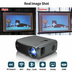 4k android projector 5g wifi home theater proyector bt meeting ppt 16gb movie tv