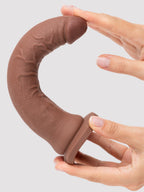 Lifelike Lover Ultra Realistic Suction Cup Dildo 8 Inch, Flesh Brown | Flesh Brown