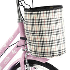 Campingsurvivals Urban Commuter City Bike, 7 Speed Adult Road Bicycle, Pink
