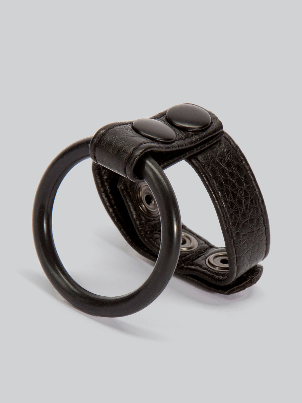 Bondage Boutique Adjustable Stamina Cock Ring, Black