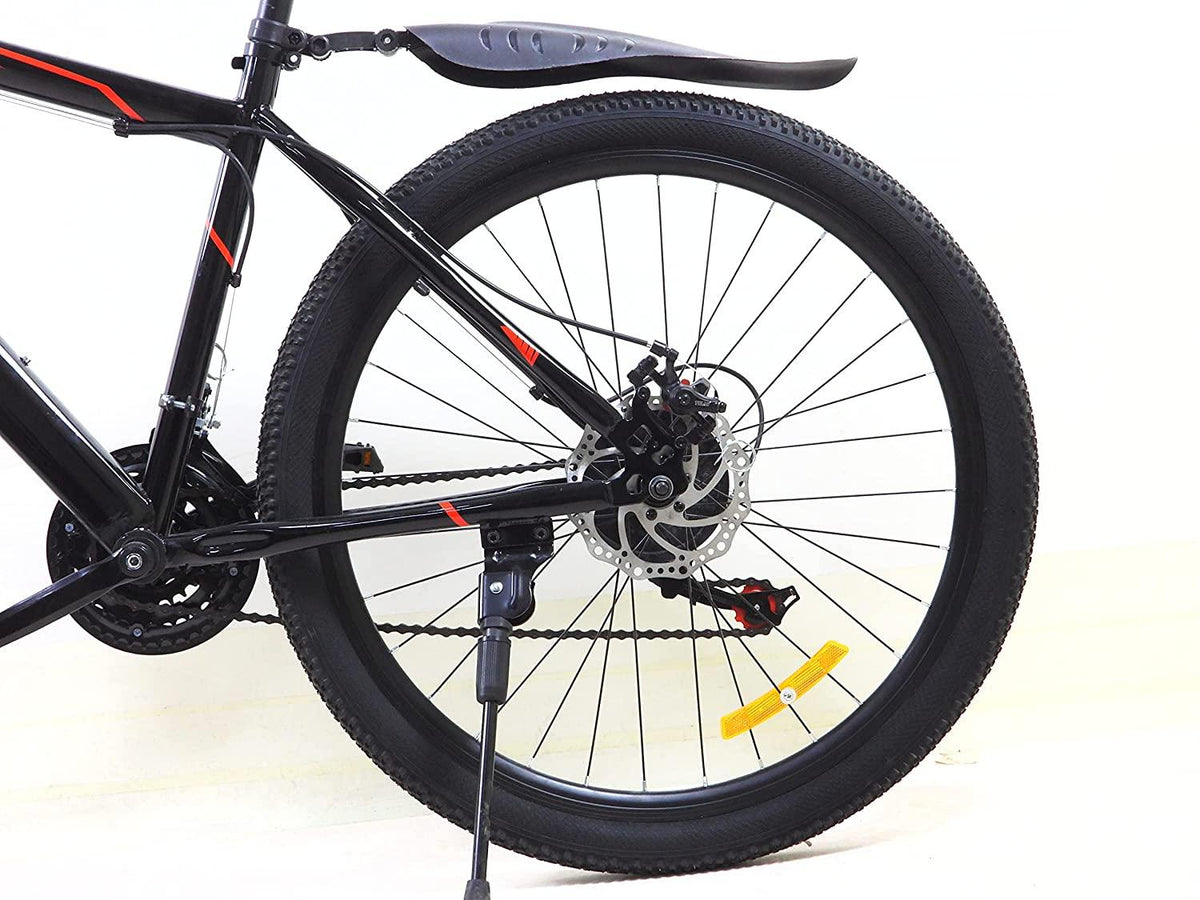 24 Speed Adult Mountain Bike 26 Inches Steel Frame Lightweight Mountain Bike Disc Brakes Anti-Slip Bicycle for Men Women
