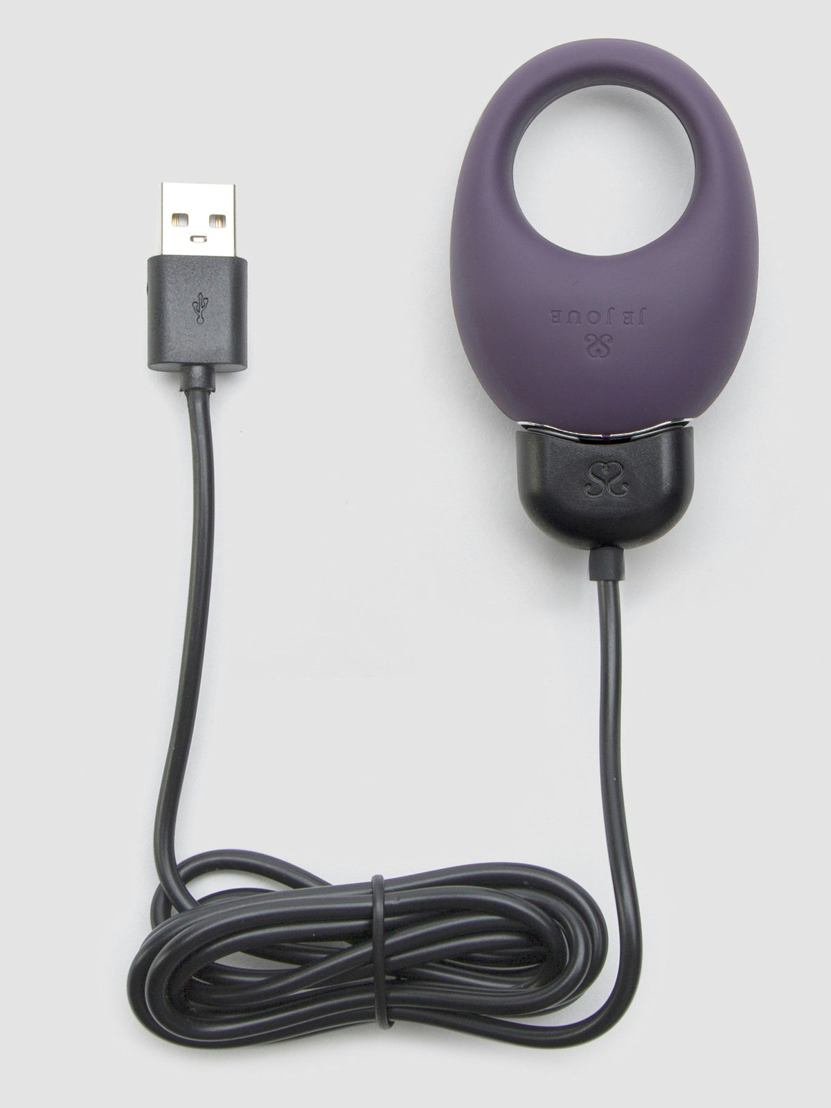 Je Joue Mio Luxury Rechargeable Vibrating Cock Ring, Purple