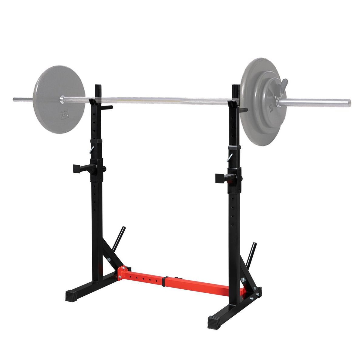 UBesGoo Adjustable Squat Rack, Multi-Function Exercise Barbell Stand, 550 lb Maximum Weight