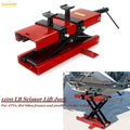 1100 LB Mini Scissor Motorcycle Center Scissor Lift Jack Hoist Stand Bikes ATVs