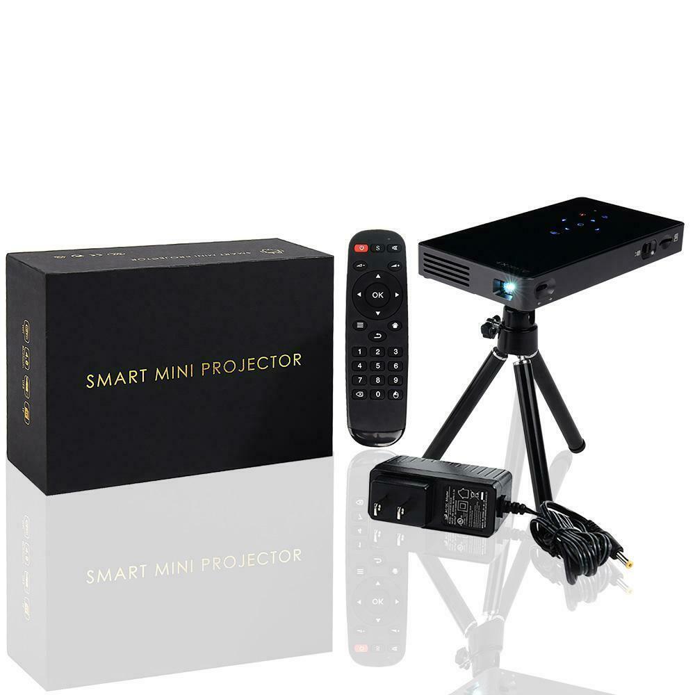 mini mobile phone projector hd connected tv wireless mobile support tf card
