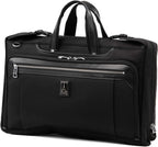 Platinum Elite-Tri-Fold Carry-On Garment Bag, Shadow Black, 20-Inch