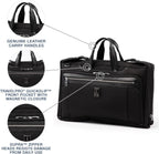 Platinum Elite-Tri-Fold Carry-On Garment Bag, Shadow Black, 20-Inch