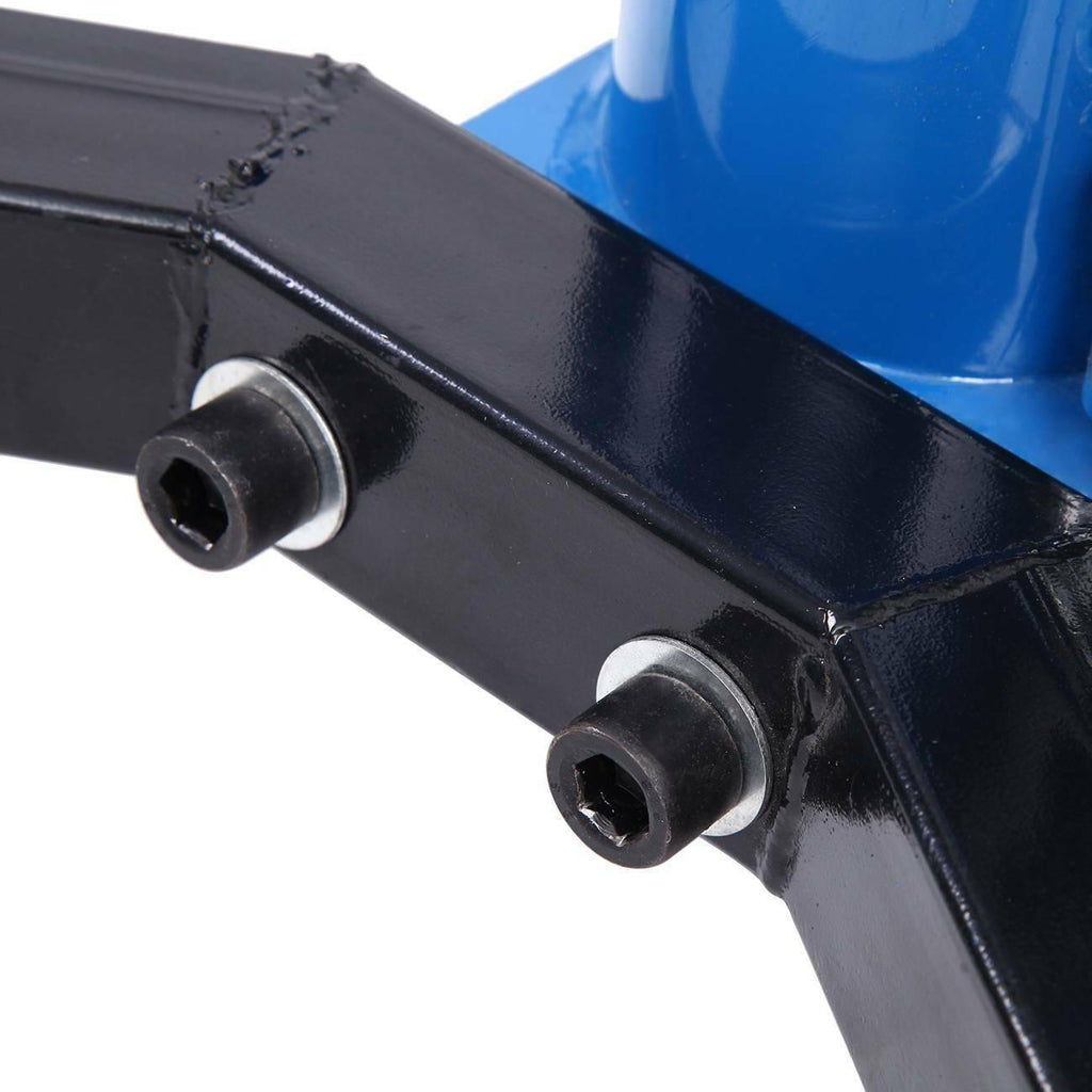 1100Lbs 2 StaHydraulic Transmission Jack Height Adjustable Auto Shop Car Lift