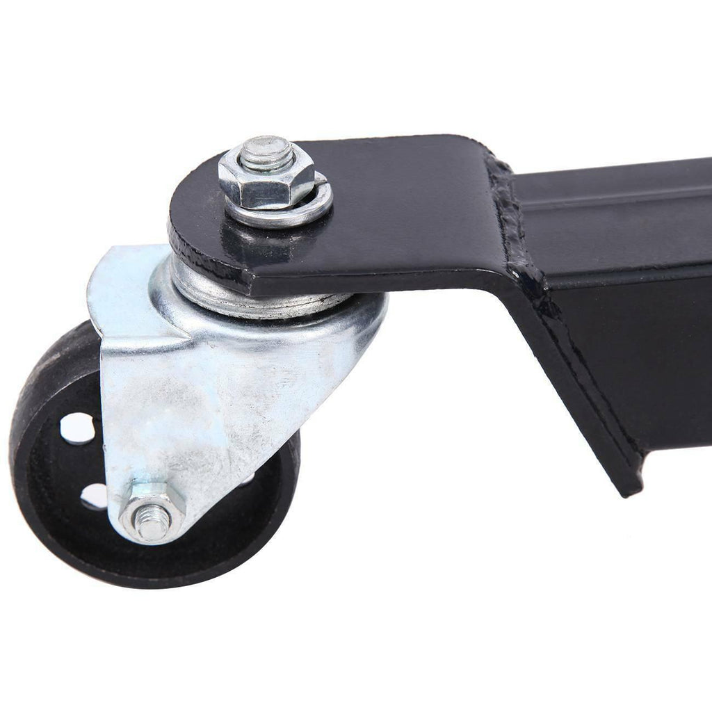 1100Lbs 2 StaHydraulic Transmission Jack Height Adjustable Auto Shop Car Lift
