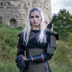 Women Witcher Armor Costume-KaerMohen Gear; Geralt of Rivia; costume from Witcher 3.Wild Hunt; Witcher Cosplay Fantasy Warrior included Only Pants )