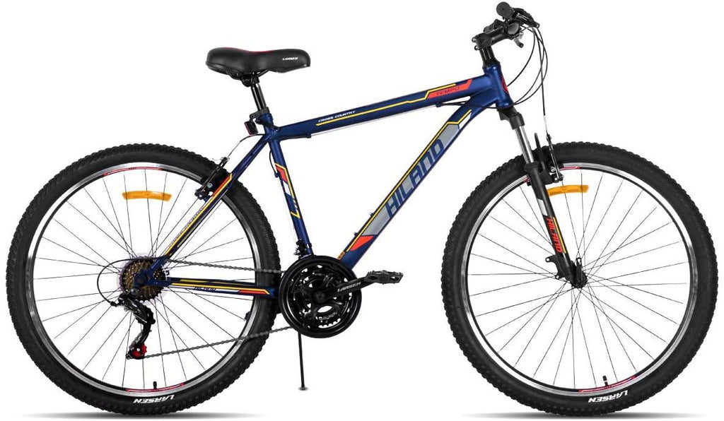 Hiland 26 Inch Mountain Bike  21Speed MTB Bicycle for Men with 15 Inch Suspension Fork Urban Commuter City Bicycle