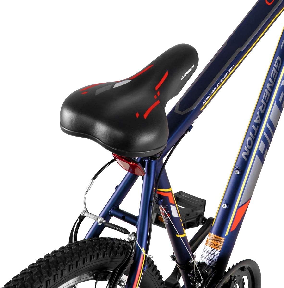 Hiland 26 Inch Mountain Bike  21Speed MTB Bicycle for Men with 15 Inch Suspension Fork Urban Commuter City Bicycle
