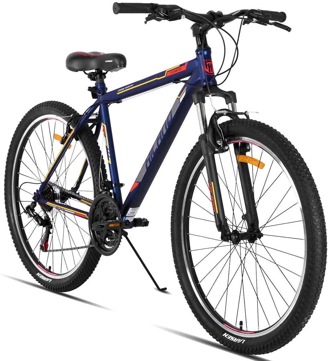 Hiland 26 Inch Mountain Bike  21Speed MTB Bicycle for Men with 15 Inch Suspension Fork Urban Commuter City Bicycle