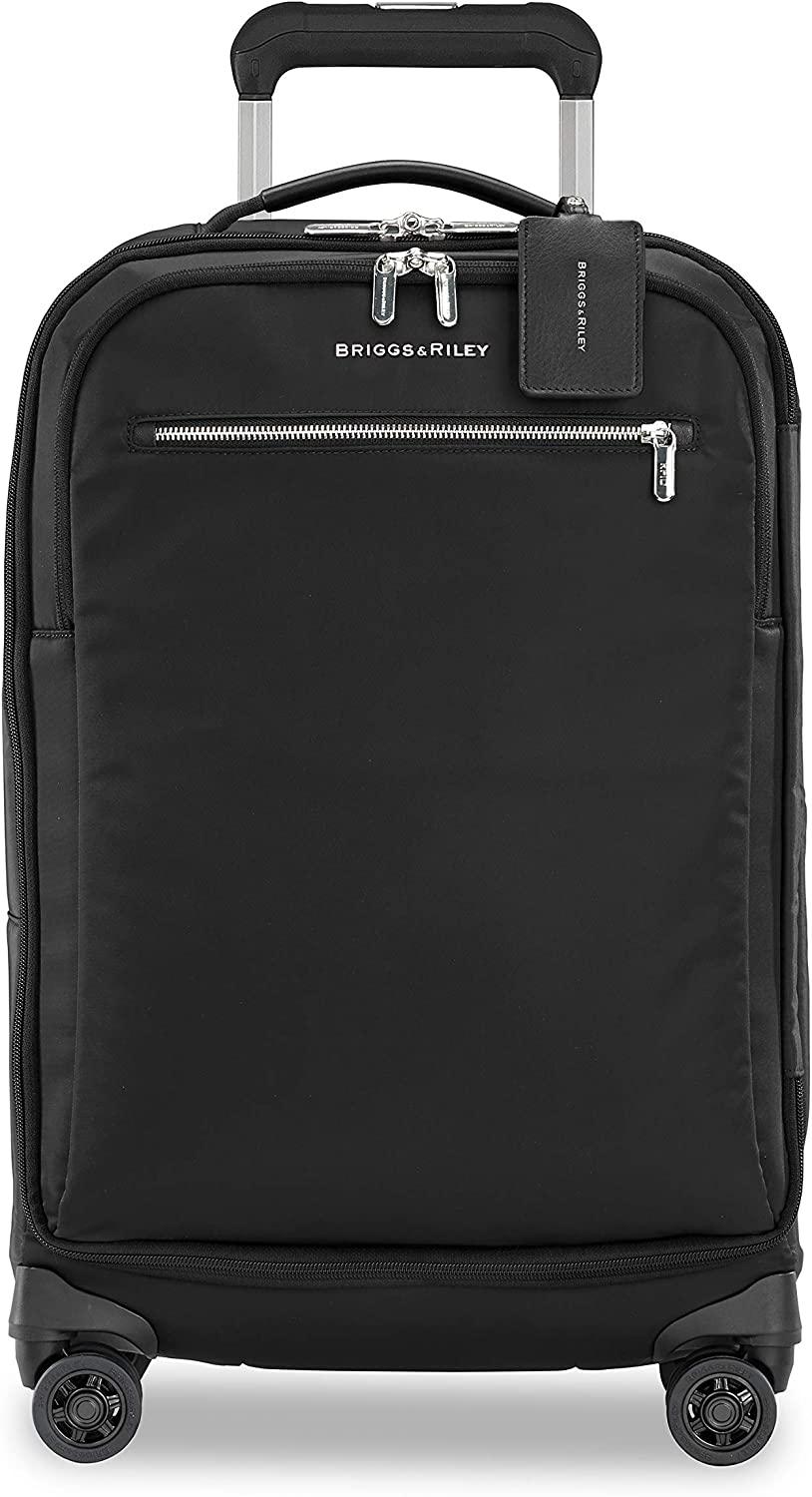 Rhapsody-Softside Spinner Luggage, Black, Tall Carry-On 22-Inch