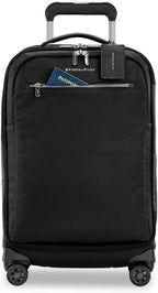Rhapsody-Softside Spinner Luggage, Black, Tall Carry-On 22-Inch