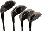 XL Big &amp; Tall Men's (+2" Longer Than Standard Length) SV3 Yellow Square Fairway 3 5 7 9 Set Golf Clubs, Right Handed Ultra Forgiving X Stiff Flex Graphite Shaft