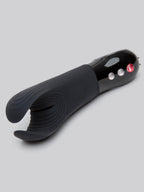 Fun Factory Manta Black Rechargeable Vibrating Male Stroker , Black