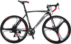 EUROBIKE Road Bike TSM XC550 Bike 21 Speed Dual Disc Brake 54CM 3-Spoke Wheels Bicycle