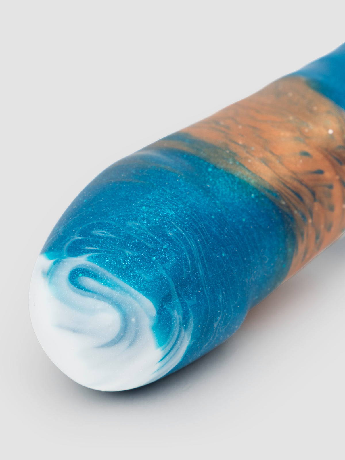 Lovehoney Ocean Textured Dildo 5.5 Inch, Blue