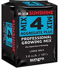sungro horticulture sugrmix4 3.8-cubic feet compressed sungro sunshine basic 4 mix for plants
