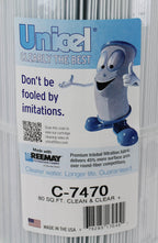 unicel c-7470 replacement swimming pool filter for pentair c7470 (6 pack)