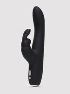 Fifty Shades of Grey Greedy Girl Slimline Rabbit Vibrator, Black