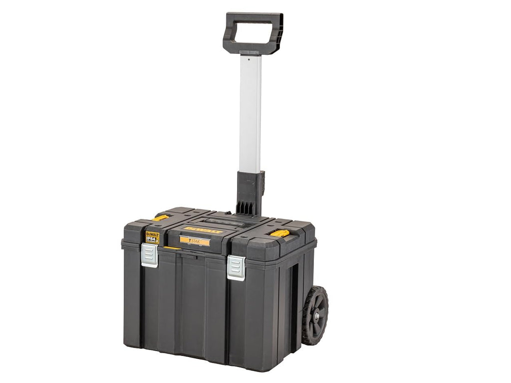 DWST83347-1 TSTAK Mobile Tool Box with Carrying Tires, Stackable StoraCase, Easy to Carry