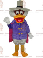 Scrooge's BIGGYMONKEYmascot costume with a big white hat and a so chic outfit