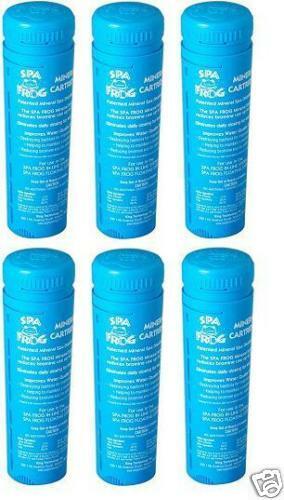 spa frog mineral replacement cartridge - 6 pack