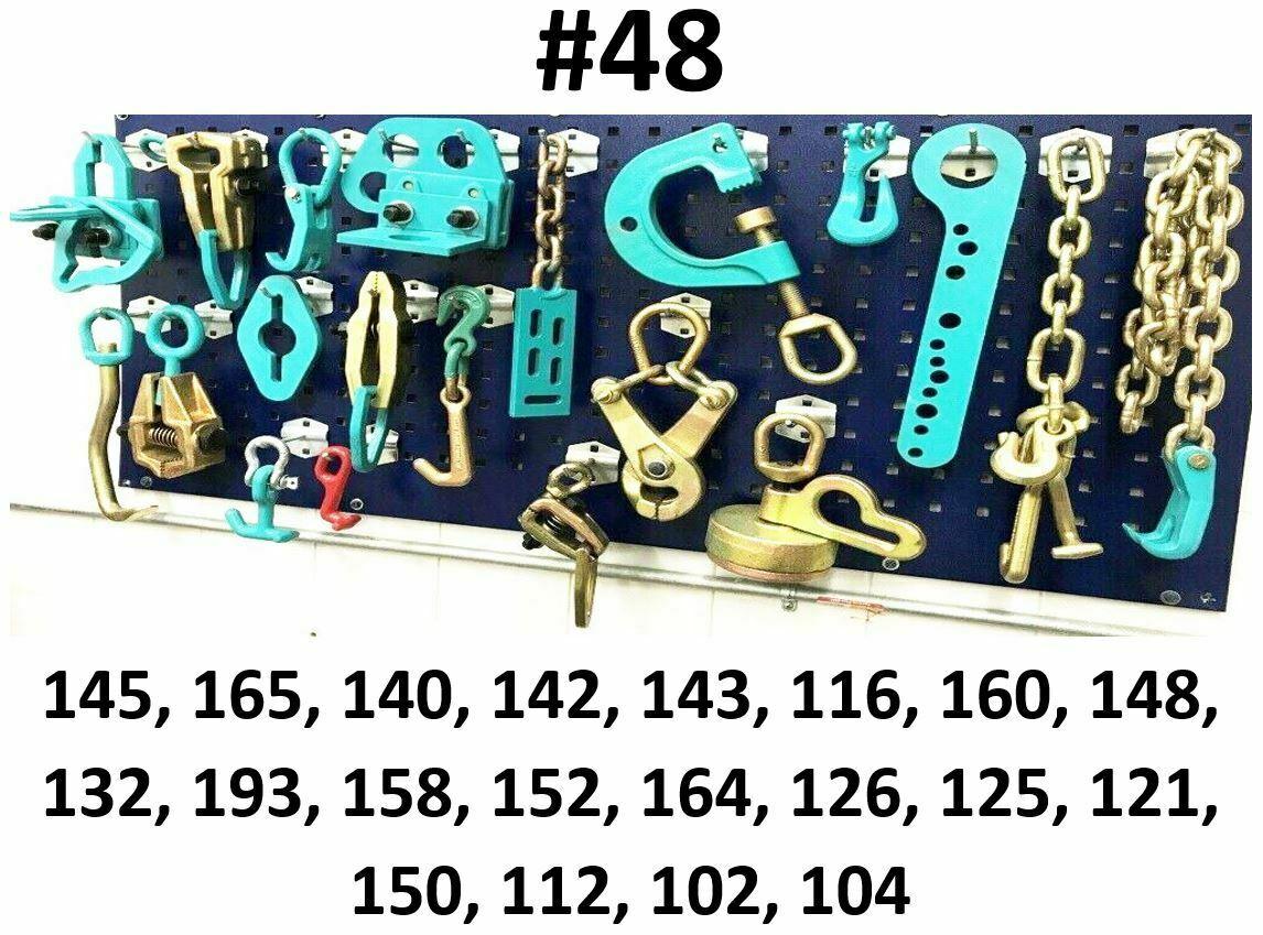SET#48 AUTO BODY FRAME MACHINE HEAVY DUTY 20 PIECE TOOLS AND CLAMPS