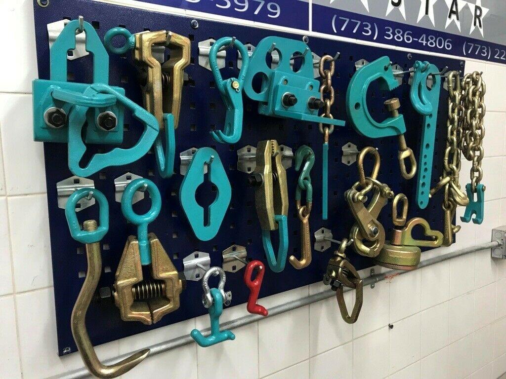SET#48 AUTO BODY FRAME MACHINE HEAVY DUTY 20 PIECE TOOLS AND CLAMPS