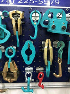SET#48 AUTO BODY FRAME MACHINE HEAVY DUTY 20 PIECE TOOLS AND CLAMPS
