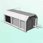 TFCFL Inflatable Paint Booth 20x10x8ft Inflatable Spray Booth for Portable Car Paint Booth for Car Parking Tent Workstation