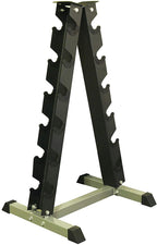 Amber Fight Gear A-Frame Dumbbell Rack Stand Heavy Duty 6-Tier Weight Rack for Dumbbells Hand Weights StoraStand for Home or Gym
