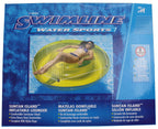Swimline 9050 72" Swimming Pool Sun Tan Lounger Island Float Inflatables, 6-Pack