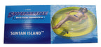 Swimline 9050 72" Swimming Pool Sun Tan Lounger Island Float Inflatables, 6-Pack