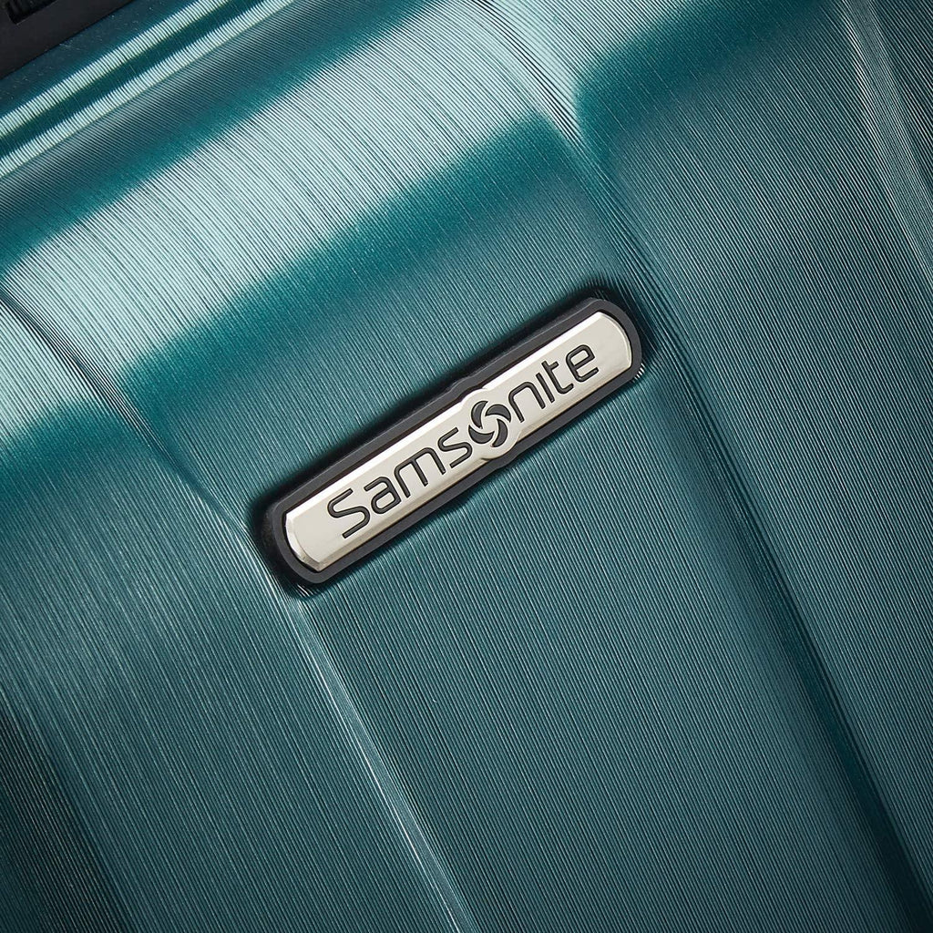 Centric 2 Hardside Expandable Luggage with Spinner Wheels, Emerald Green, Checked-Large 28-Inch