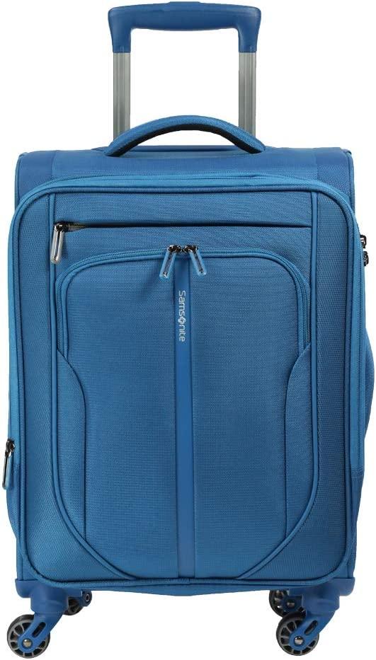 Patrono Spinner Unisex Small Blue Polyester Luggage Bag TSA Approved 108104-1090