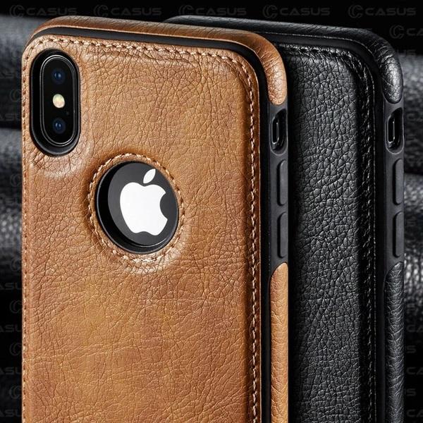 Retro Leather Case for iPhone
