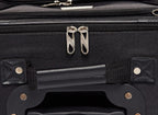 Fieldbrook XLT Softside Upright Luggage, Black, 4-Piece Set (BB/DF/21/25)