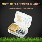 [Upgrade] 2Pcs Blade Discs + 14Pcs Blades Compatible with  LUBA 1 AWD and LUBA 2 AWD (up to Model Year 2024), Robotic Lawn Mower Blade Disc