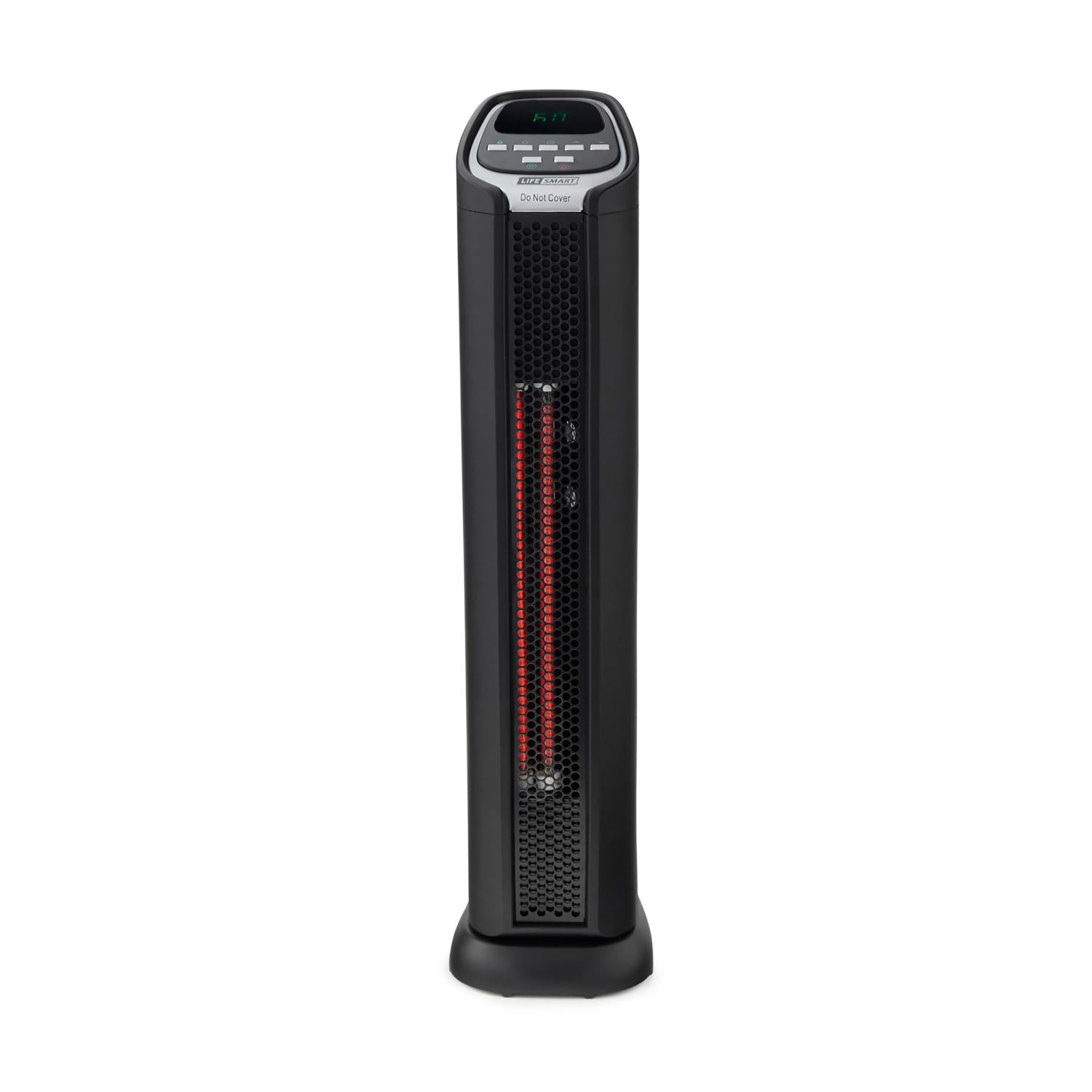Lifesmart 2 Element Quartz Infrared Portable Tower Heater and Fan (3 Pack)