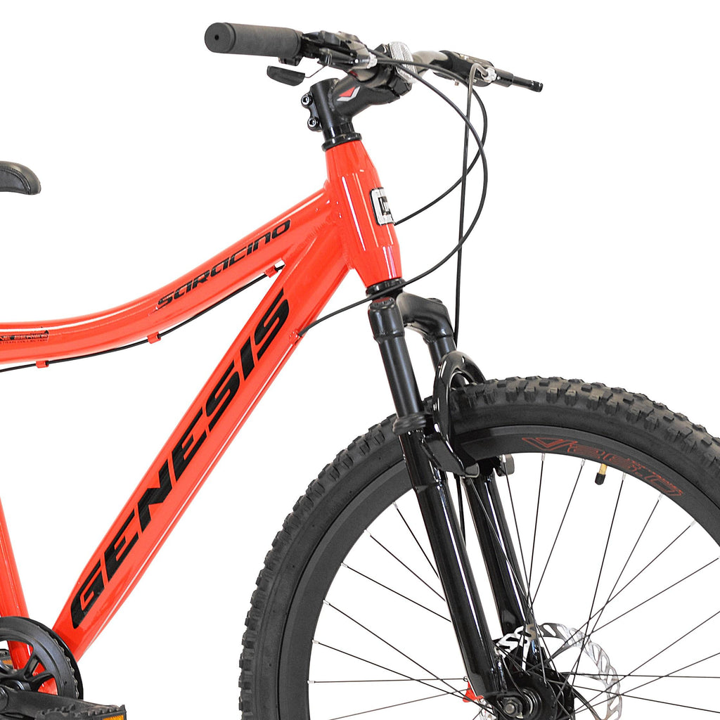 Genesis 26" Saracino Men's Mountain Bike, Red